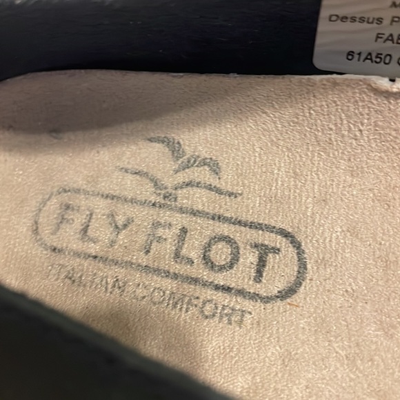 Fly Flot Navy Blue Glitter Espadrilles - Picture 4 of 6